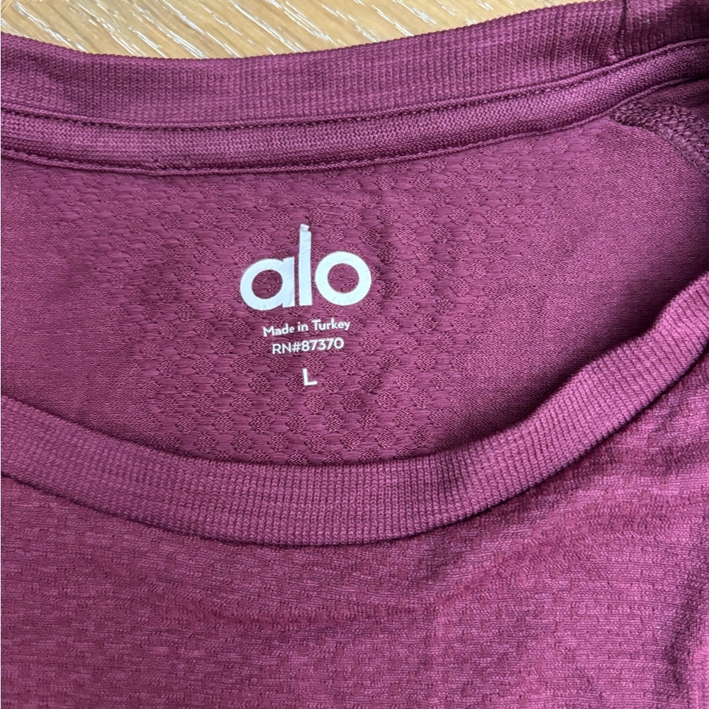 Alo men’s amplify seamless short sleeve tee - Picture 2 of 5